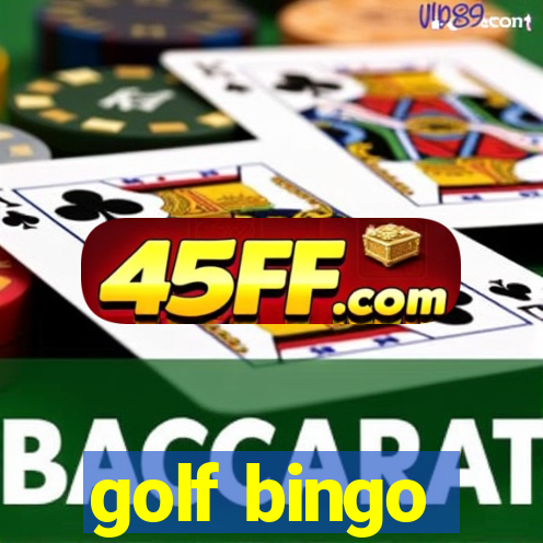 golf bingo